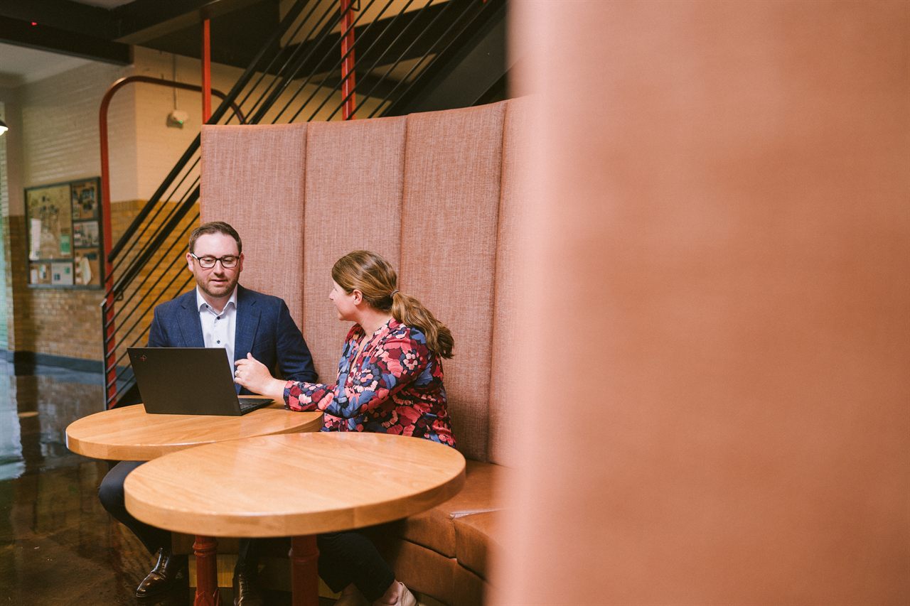 Bloomforce team in conversation